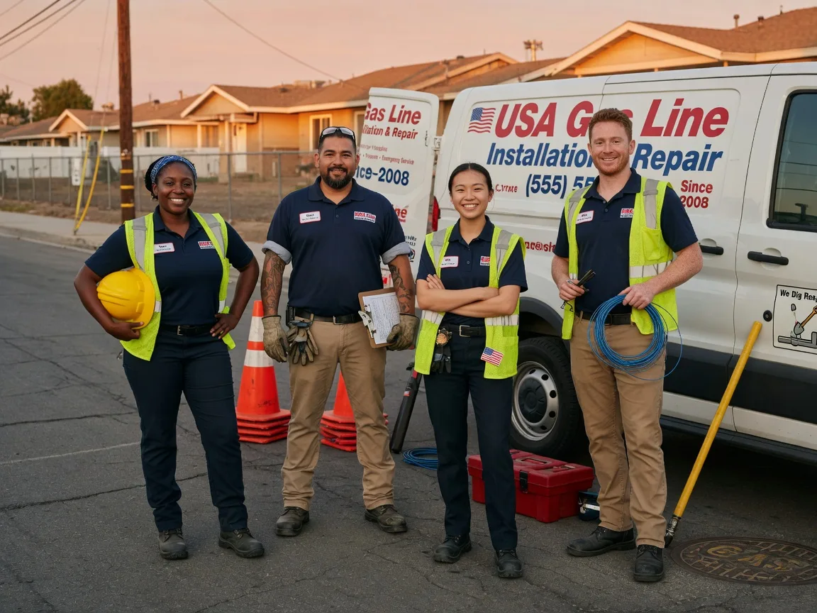 Gas Line Installation company in Flinton, PA